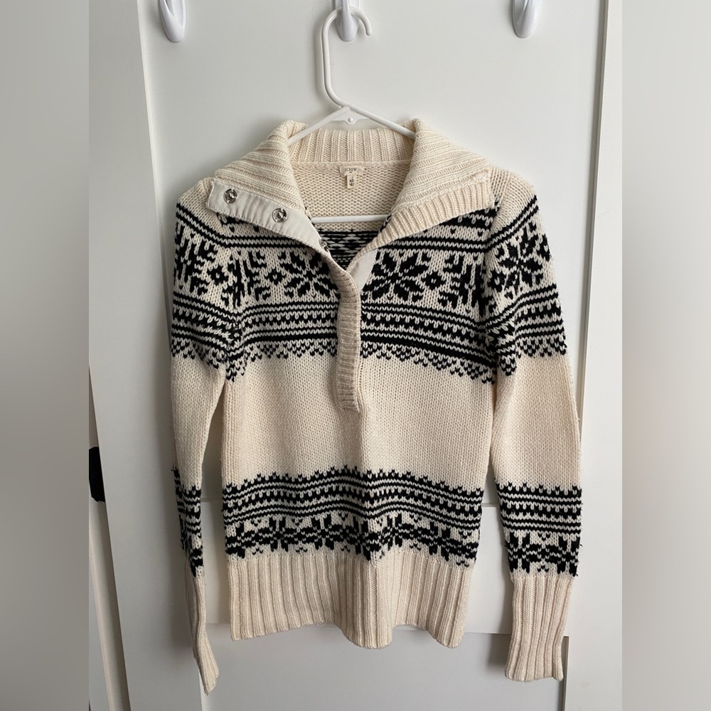 J. Crew Women’s Cream Sweater in Size XS